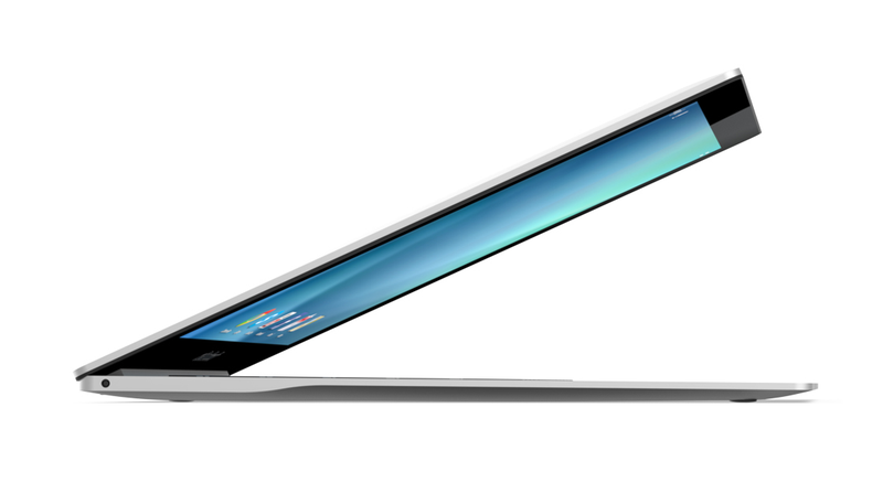 Illustration for article titled This Beautiful Device Turns Your iPhone and Android Into an Ultra-Thin Laptop